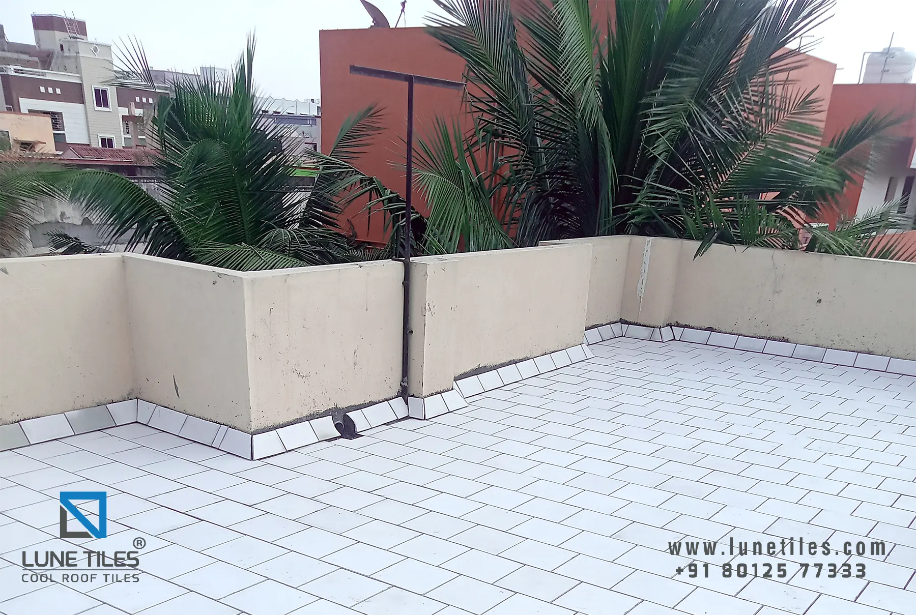 Weathering Tiles | Solar Reflective Tiles | Terrace Tiles